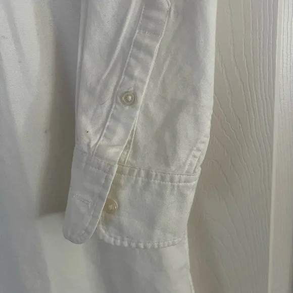 98% Cotton Gap Oxford White Shirt Dress - Picture 5 of 10